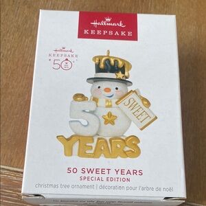 Hallmark Hallmark 2023 Ornament 50 Sweet Years Special Edition